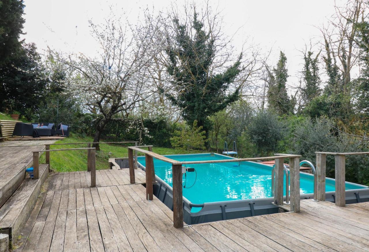 Casale Val D' Orcia- Relax E Lusso In Piscina Villa Torrita di Siena Luaran gambar