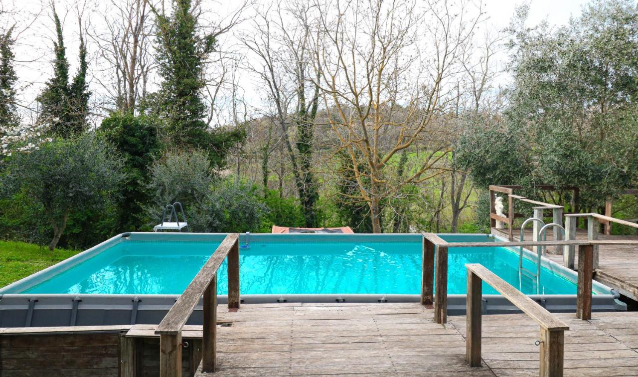 Casale Val D' Orcia- Relax E Lusso In Piscina Villa Torrita di Siena Luaran gambar